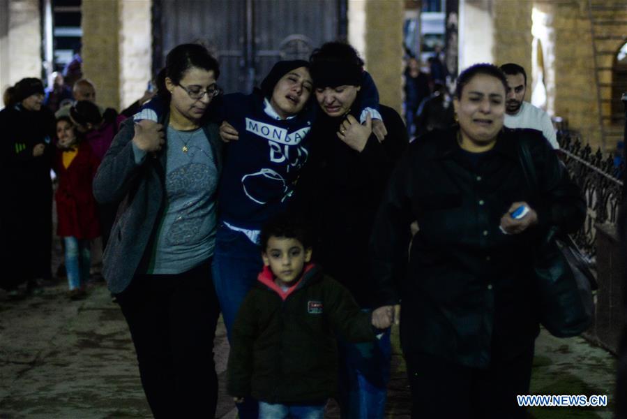 EGYPT-CAIRO-CHURCH ATTACK-FUNERAL