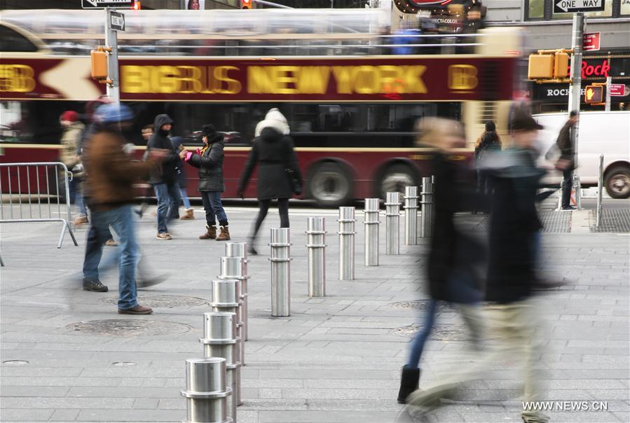 U.S.-NEW YORK-SECURITY BARRIERS-INSTALLATION