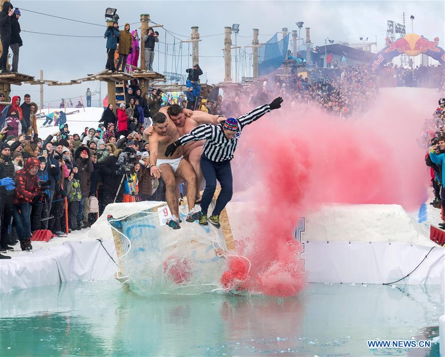 (SP)LITHUANIA-VILNIUS-JUMP AND FREEZE