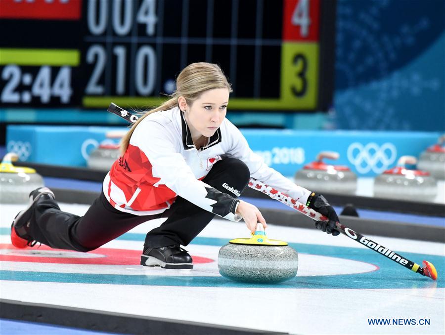 (SP)OLY-SOUTH KOREA-PYEONGCHANG-CURLING-MIXED DOUBLES-CHINA VS CANADA