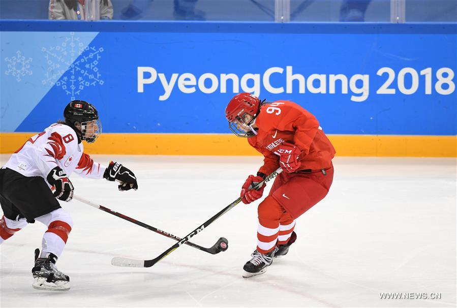 (SP)OLY-SOUTH KOREA-PYEONGCHANG-ICE HOCKEY-WOMEN-SEMIFINAL