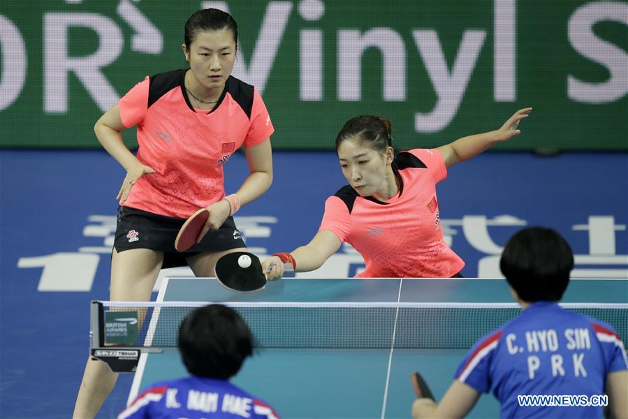 (SP)BRITAIN-LONDON-TABLE TENNIS-ITTF TEAM WORLD CUP-DAY 1