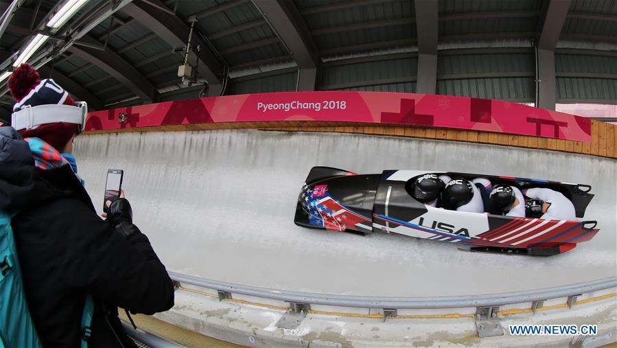 (SP)OLY-SOUTH KOREA-PYEONGCHANG-BOBSLEIGH-4-MAN