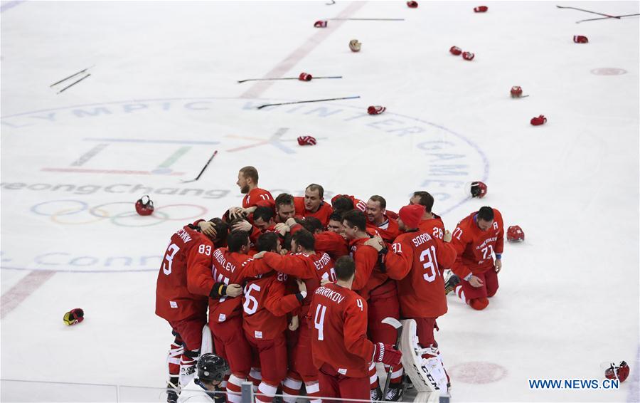 (SP)OLY-SOUTH KOREA-PYEONGCHANG-ICE HOCKEY-MEN'S GOLD MEDAL GAME-OAR VS GER