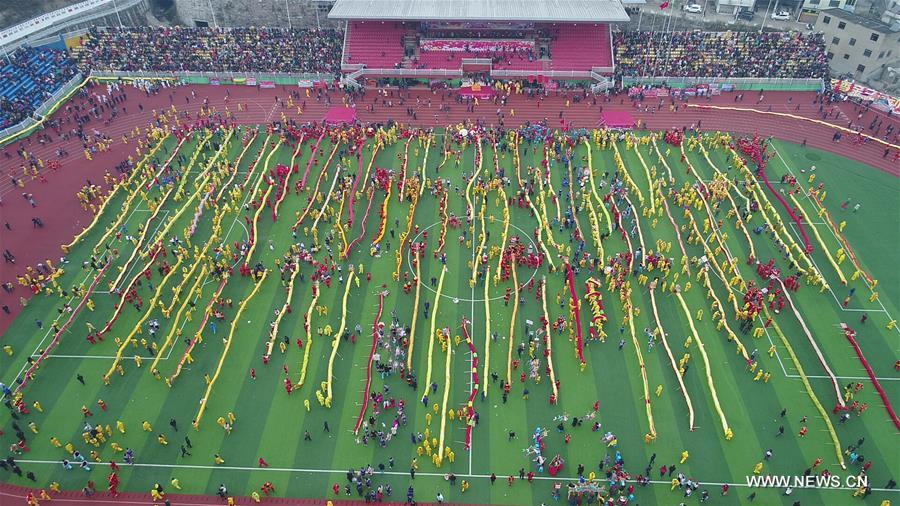 #CHINA-GUIZHOU-DRAGON DANCE (CN)