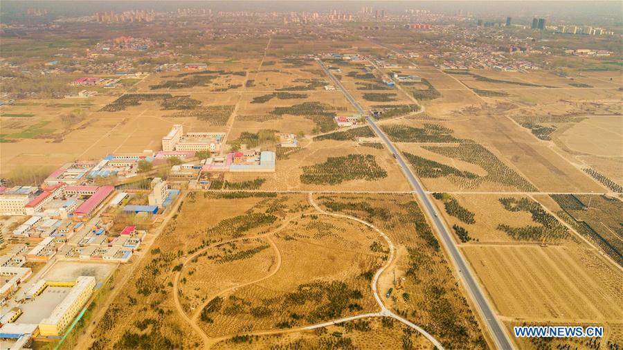 CHINA-XIONGAN NEW AREA-ANNIVERSARY-AERIAL VIEW (CN)