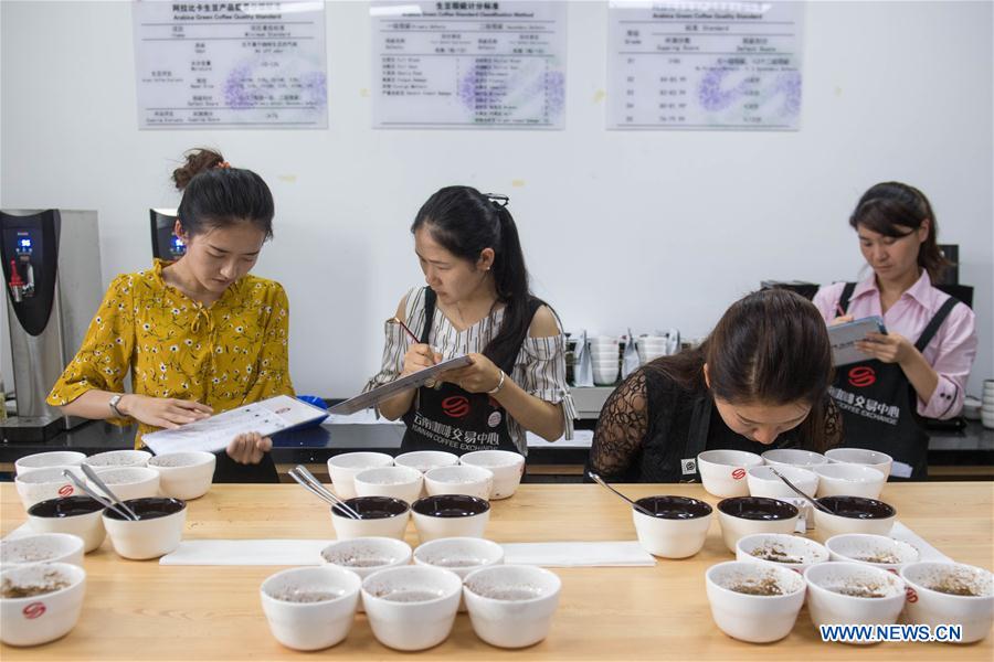 CHINA-YUNNAN-AGRICULTURE-BUSINESS-COFFEE (CN)