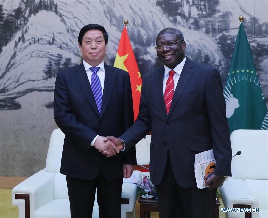 ETHIOPIA-ADDIS ABABA-CHINA-LI ZHANSHU-AU-QUARTEY-MEETING