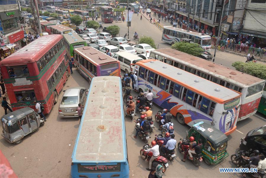 BANGLADESH-DHAKA-TRAFFIC