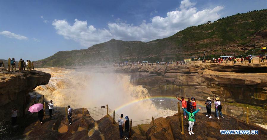 #CHINA-SHAANXI-HUKOU WATERFALL (CN)