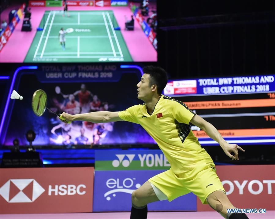 (SP)THAILAND-BANGKOK-BADMINTON-THOMAS CUP