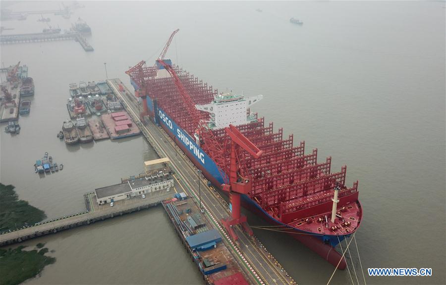 CHINA-SHANGHAI-CONTAINER SHIP(CN)