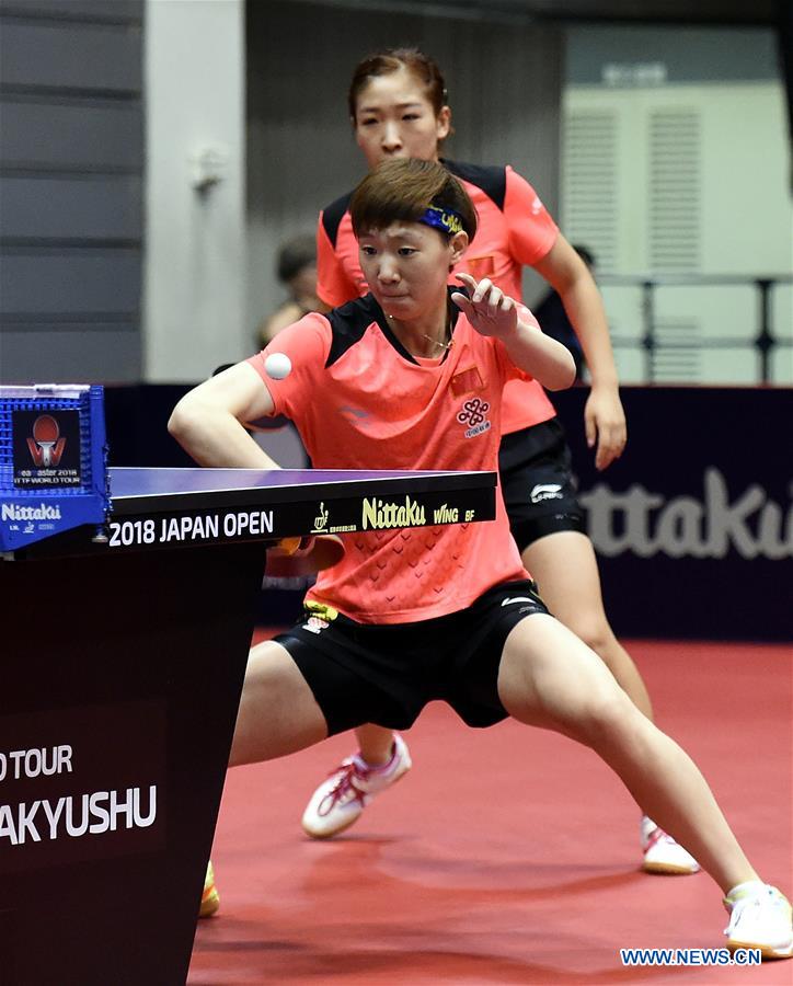 (SP)JAPAN-KITAKYUSHU-TABLE TENNIS-ITTF-JAPAN OPEN