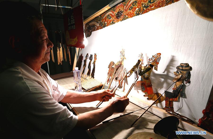 #CHINA-SHANDONG-SHADOW PUPPET-PERFORMANCE (CN)