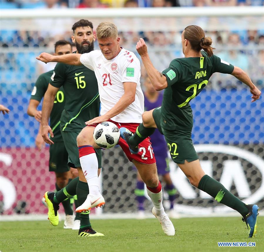 (SP)RUSSIA-SAMARA-2018 WORLD CUP-GROUP C-DENMARK VS AUSTRALIA