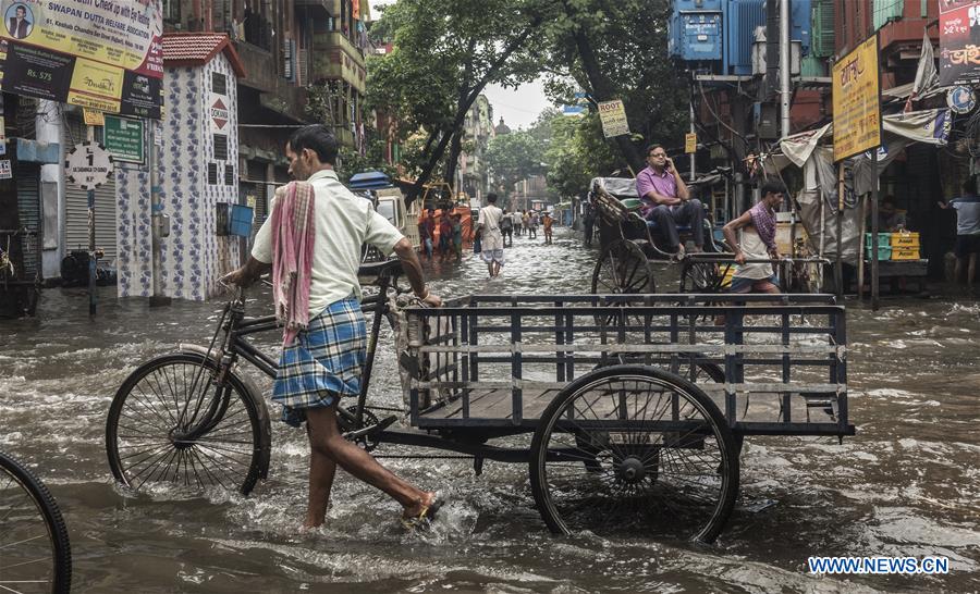 INDIA-KOLKATA-FLOOD