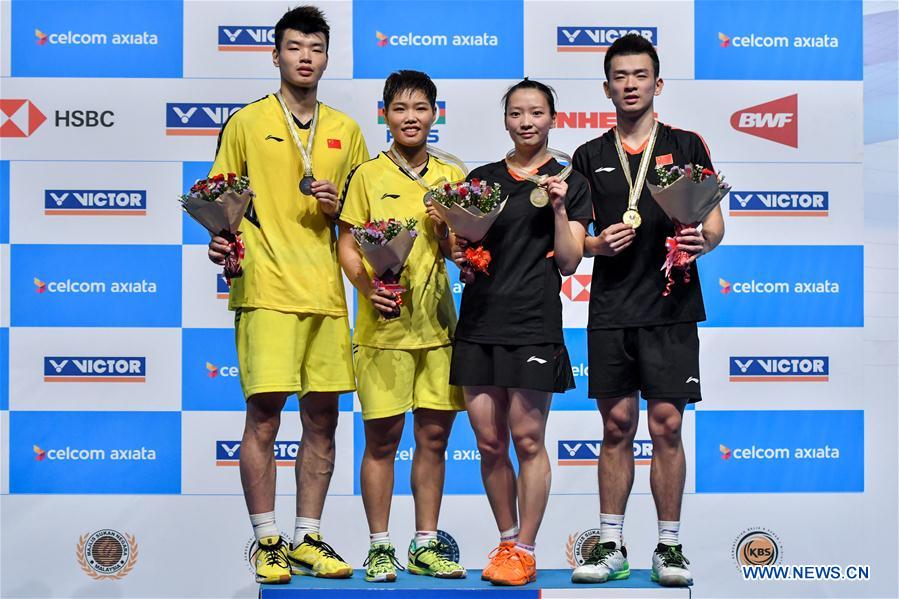 (SP)MALAYSIA-KUALA LUMPUR-BADMINTON-MAS OPEN-FINALS