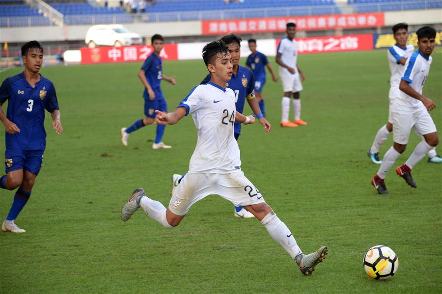 (SP)CHINA-WEINAN-INTERNATIONAL YOUTH FOOTBALL TOURNAMENT WEINAN 2018 (CN)