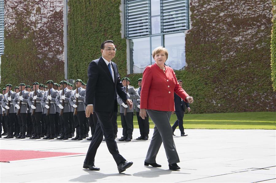 GERMANY-BERLIN-CHINA-LI KEQIANG-ANGELA MERKEL-TALKS