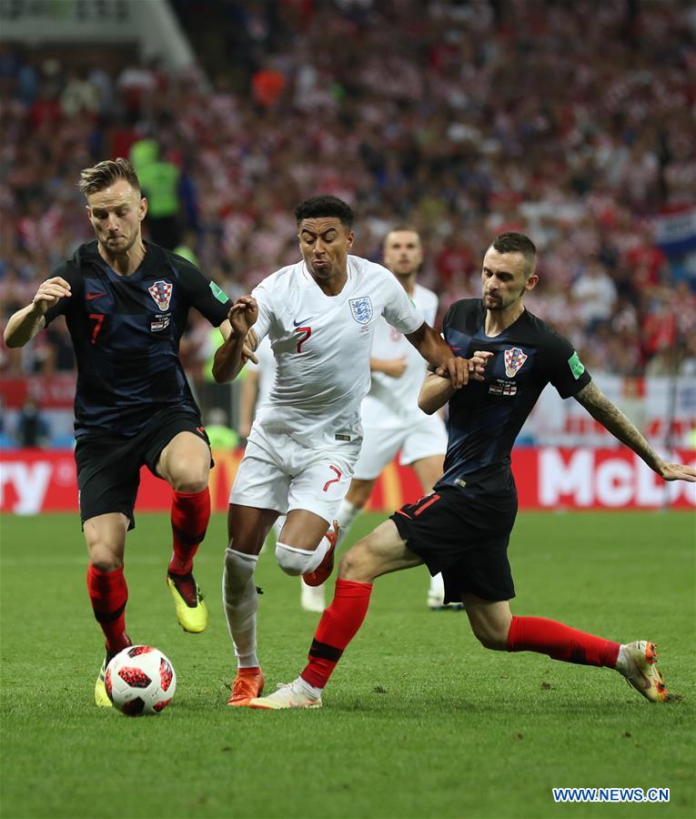 (SP)RUSSIA-MOSCOW-2018 WORLD CUP-SEMIFINAL-ENGLAND VS CROATIA