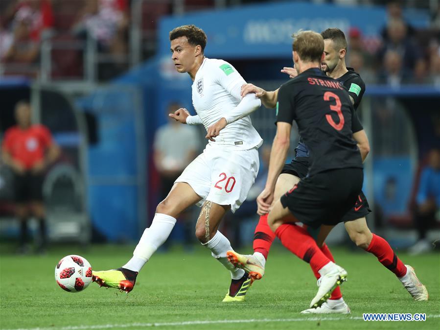 (SP)RUSSIA-MOSCOW-2018 WORLD CUP-SEMIFINAL-ENGLAND VS CROATIA