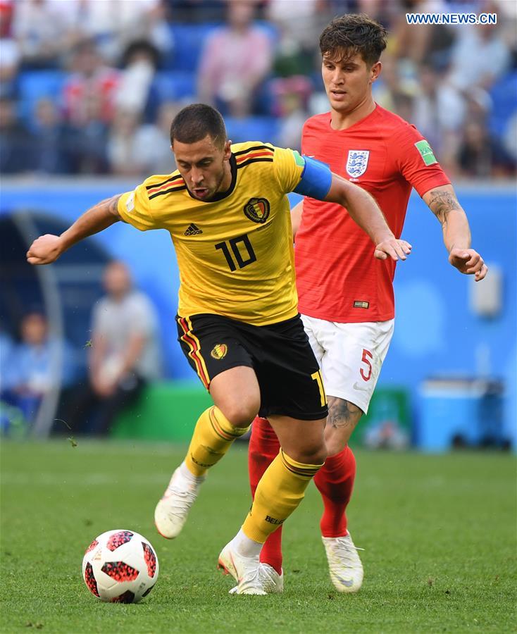 (SP)RUSSIA-SAINT PETERSBURG-2018 WORLD CUP-THIRD PLACE-ENGLAND VS BELGIUM 