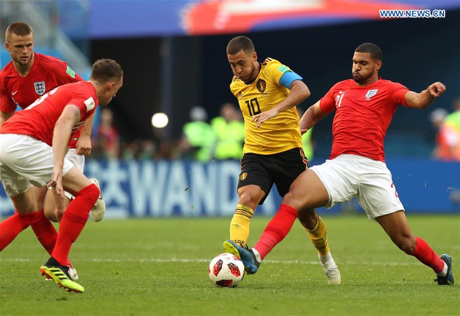 (SP)RUSSIA-SAINT PETERSBURG-2018 WORLD CUP-THIRD PLACE-ENGLAND VS BELGIUM