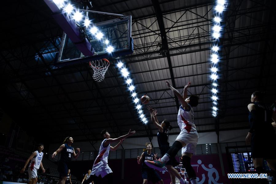 (SP)INDONESIA-JAKARTA-ASIAN GAMES-WOMEN'S BASKETBALL