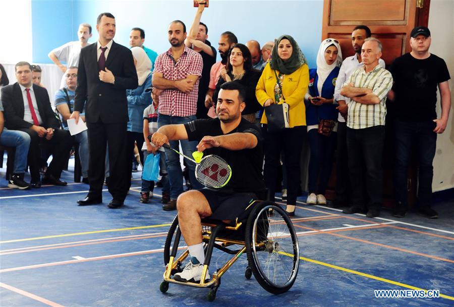 SYRIA-DAMASCUS-SPORTS CLUB-DISABILITIES