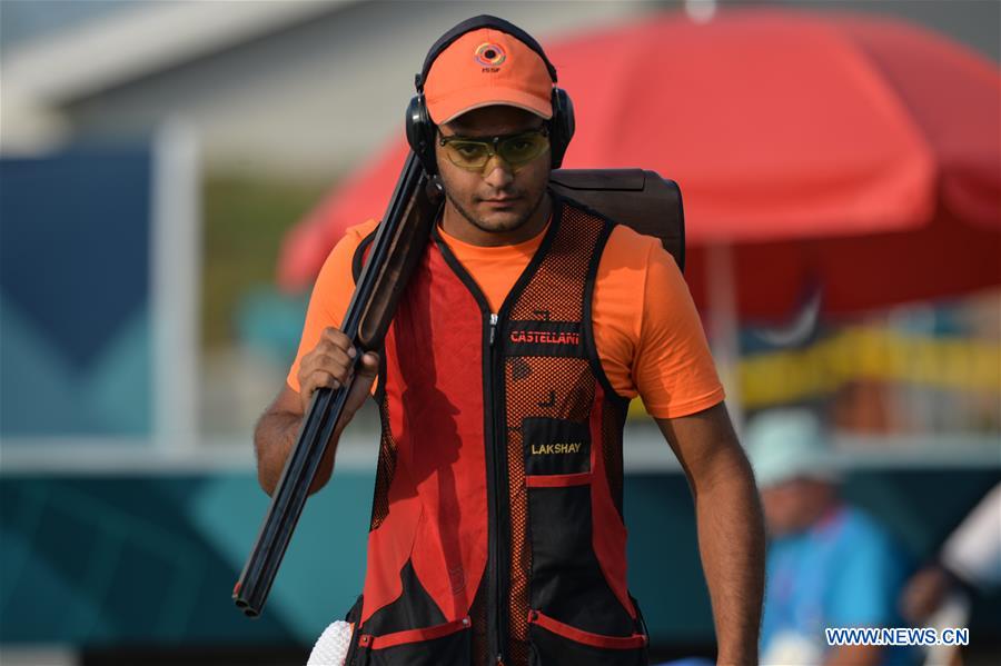 (SP)INDONESIA-PALEMBANG-ASIAN GAMES-SHOOTING-MEN'S TRAP