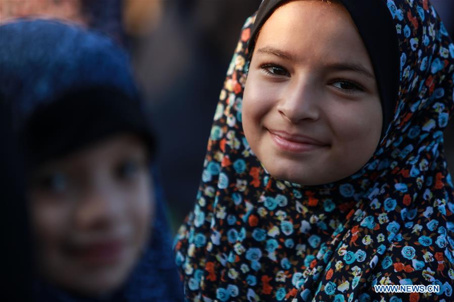 MIDEAST-GAZA-EID AL-ADHA-PRAYERS