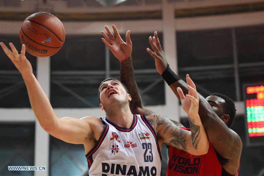 (SP)CHINA-WENG'AN-BASKETBALL-2018 WENG'AN INTERNATIONAL MEN'S BASKETBALL CHAMPIONSHIP