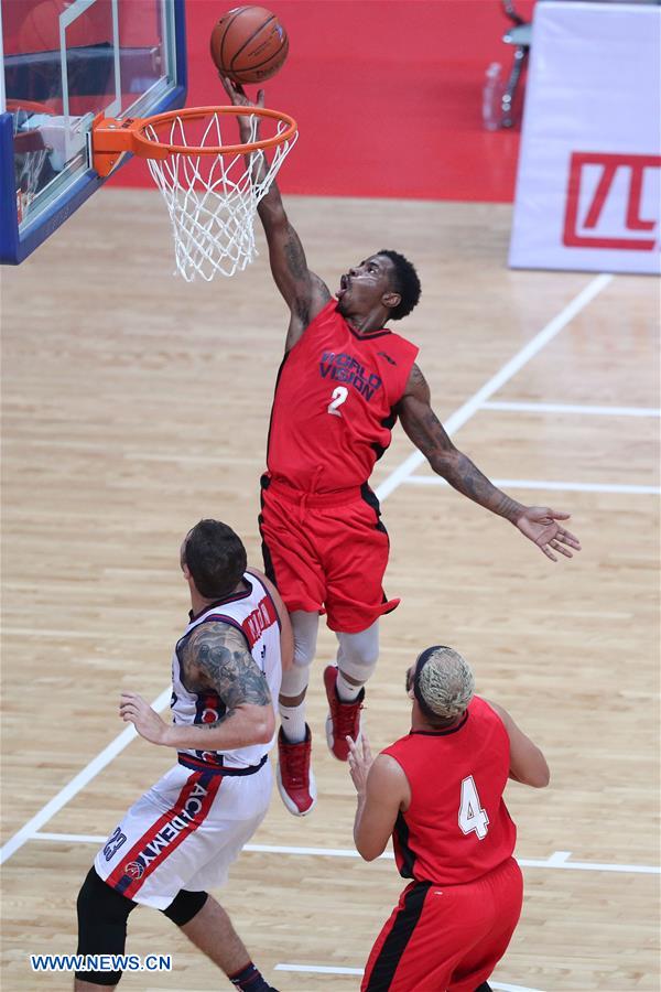 (SP)CHINA-WENG'AN-BASKETBALL-2018 WENG'AN INTERNATIONAL MEN'S BASKETBALL CHAMPIONSHIP