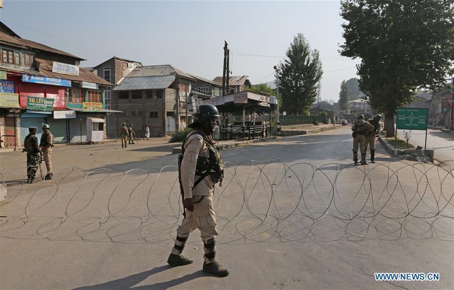 INDIAN-CONTROLLED KASHMIR-SRINAGAR-SHUTDOWN-RESTRICTIONS