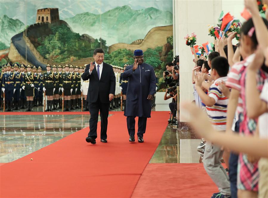 CHINA-BEIJING-XI JINPING-SIERRA LEONEAN PRESIDENT-TALKS (CN)