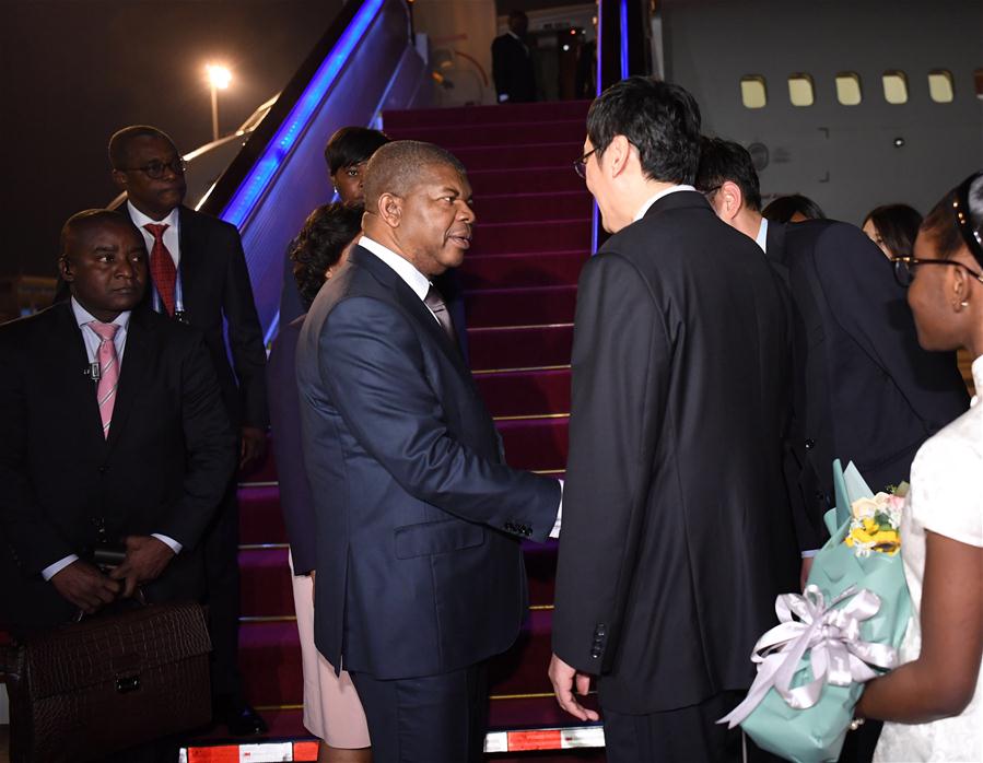 CHINA-BEIJING-ANGOLAN PRESIDENT-ARRIVAL (CN)