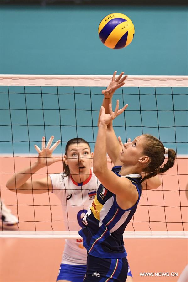 (SP)SWITZERLAND-MONTREUX-VOLLEYBALL-ITALY VS RUSSIA