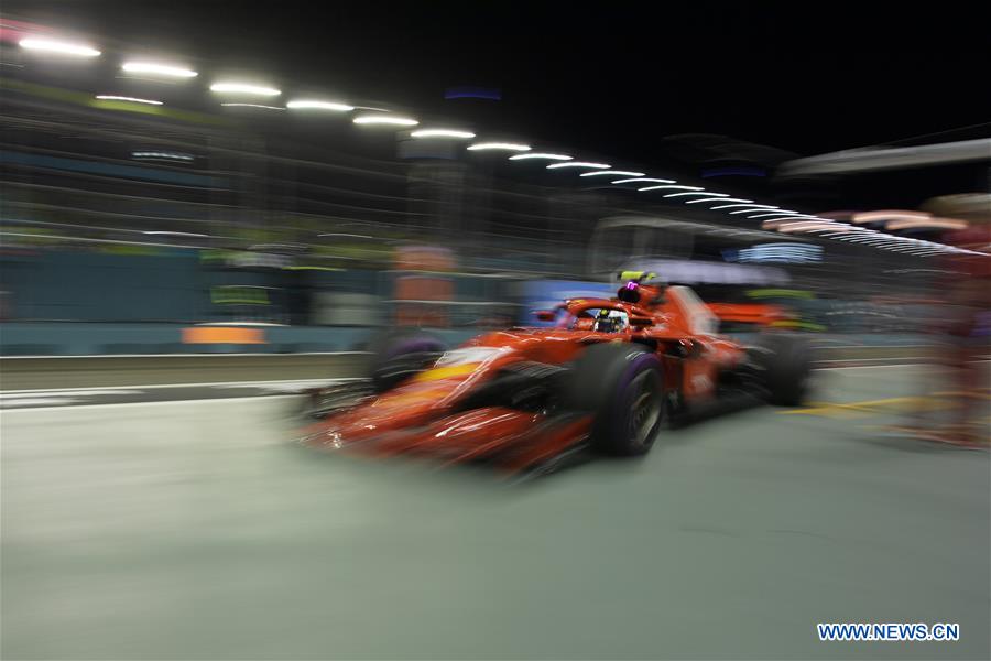 (SP)SINGAPORE-F1 GRAND PRIX NIGHT RACE-PRACTISE