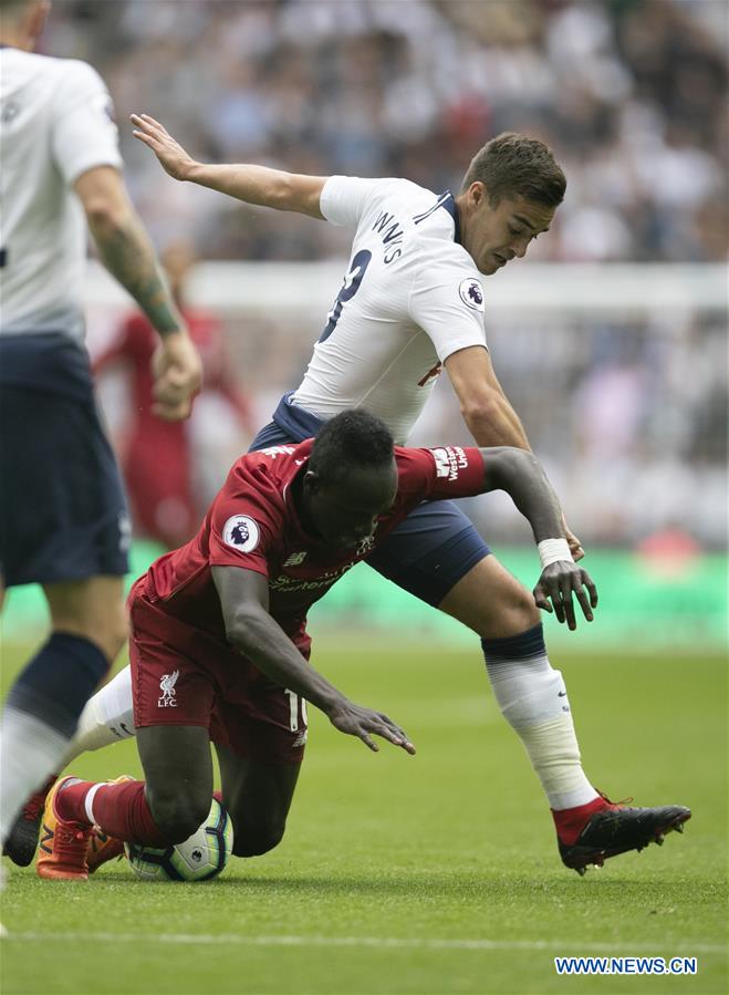 (SP)BRITAIN-LONDON-FOOTBALL-PREMIER LEAGUE-HOTSPUR VS LIVERPOOL 