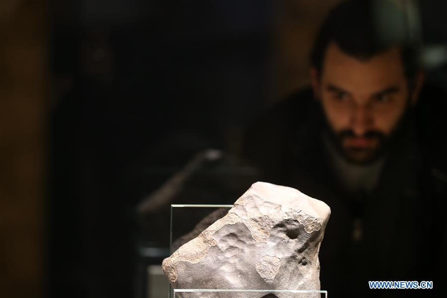 GREECE-ATHENS-METEORITE-EXHIBITION