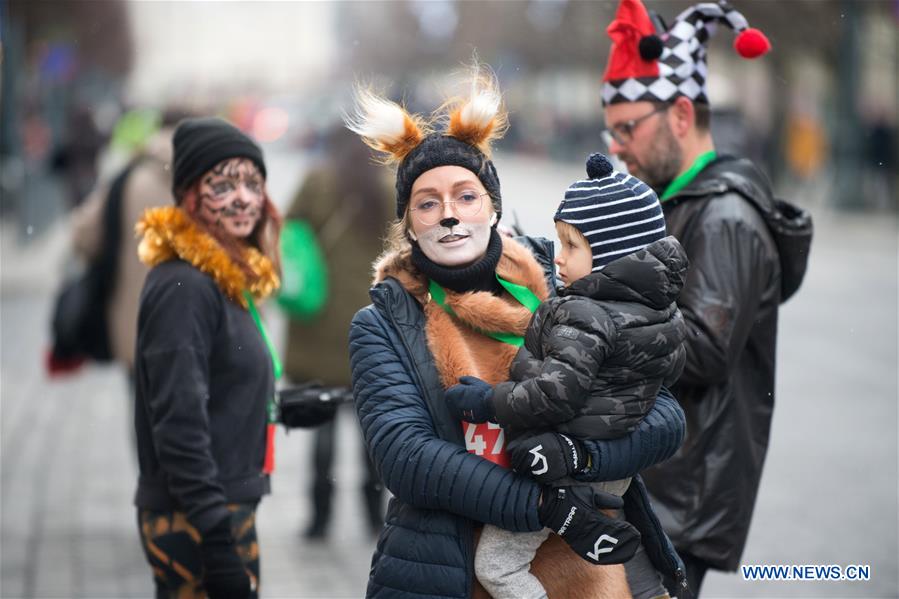 LITHUANIA-VILNIUS-CHRISTMAS RUN