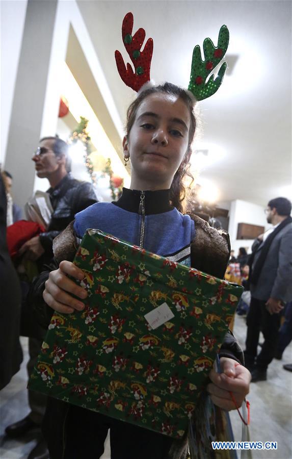 LEBANON-IRAQI REFUGEE CHILDREN-ORTHODOX CHRISTMAS PARTY