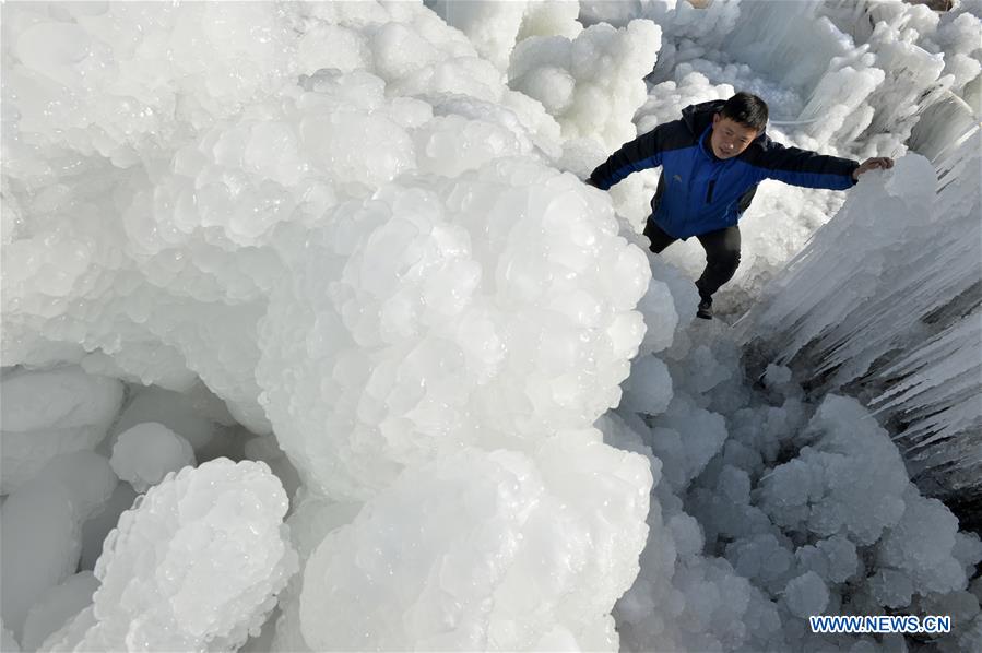 CHINA-HEBEI-SHAHE-ICEFALL (CN)