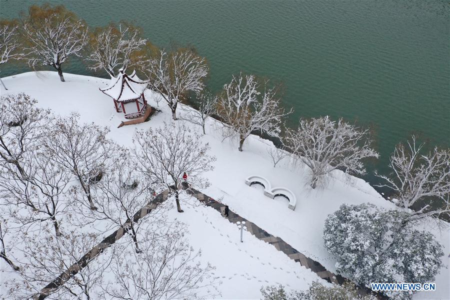 CHINA-JIANGSU-NANJING-SNOW SCENERY (CN)