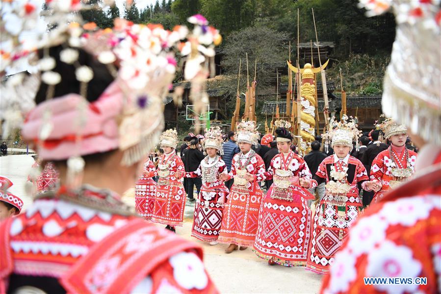 CHINA-GUIZHOU-QIANDONGNAN-LUSHENG-CELEBRATION (CN)