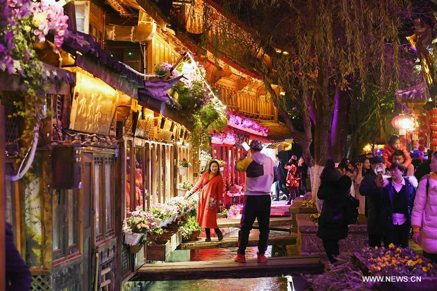 CHINA-YUNNAN-LIJIANG-ANCIENT TOWN-NIGHT(CN)