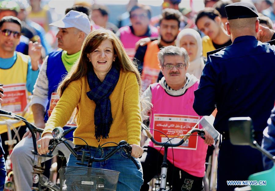 IRAQ-BAGHDAD-CYCLING EVENT-SECURITY IMPROVEMENT