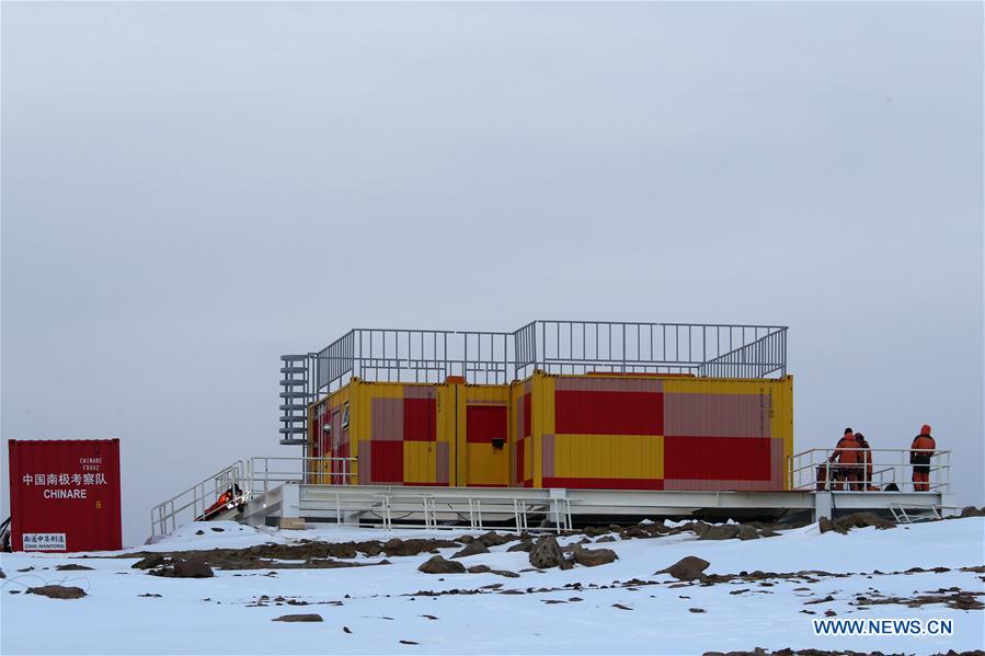 ANTARCTICA-CHINA-ZHONGSHAN STATION-NEW RADAR SYSTEM-INSTALLATION