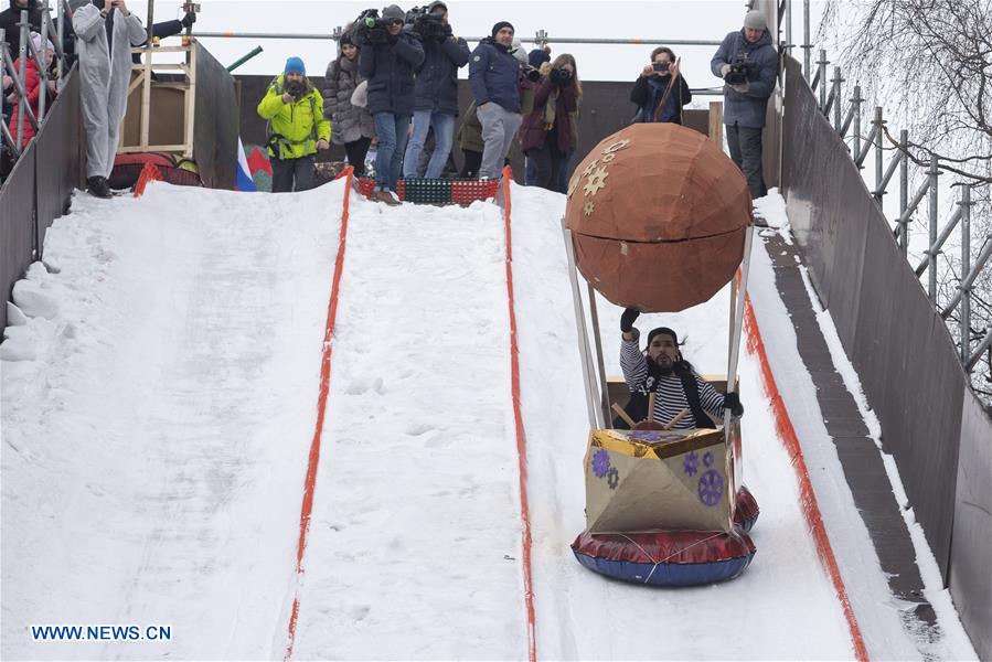 (SP)RUSSIA-MOSCOW-SLED RACE