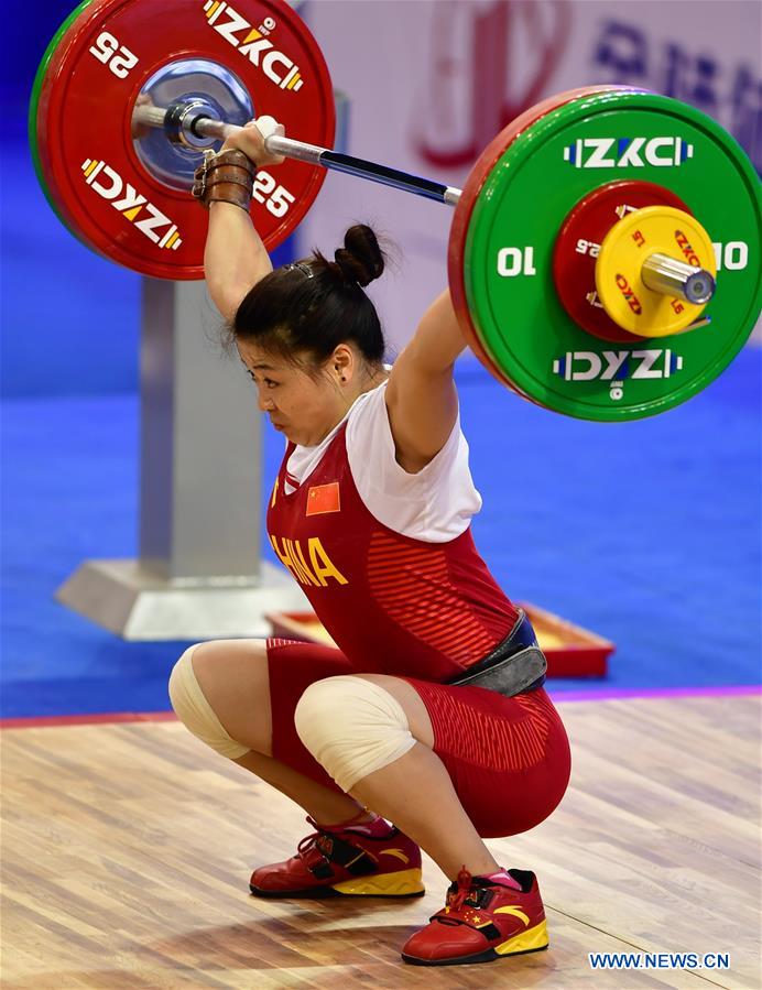 (SP)CHINA-FUZHOU-WEIGHTLIFTING-IWF WORLD CUP